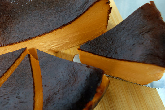 Thai Milk Tea Basque Cheesecake