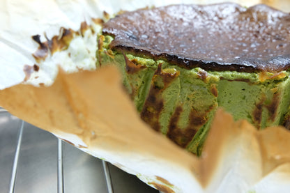 Matcha Basque Cheesecake